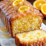 Irresistible Date and Orange Loaf Cake with Orange Glaze First Image