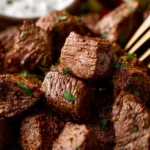 Air Fryer Steak Bites First Image