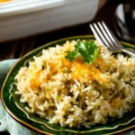 Green Chile Rice Casserole (Slow Cooker) First Image