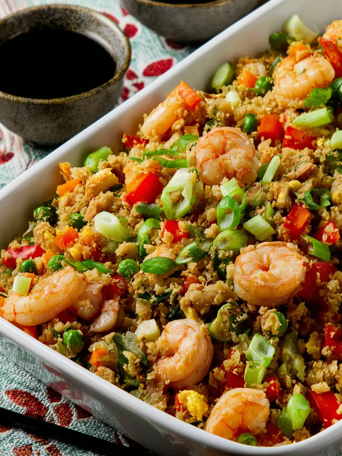 Cauliflower Fried Rice with Shrimp First Image