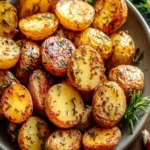 Crispy Roasted Baby Potatoes - A Flavorful Delight First Image