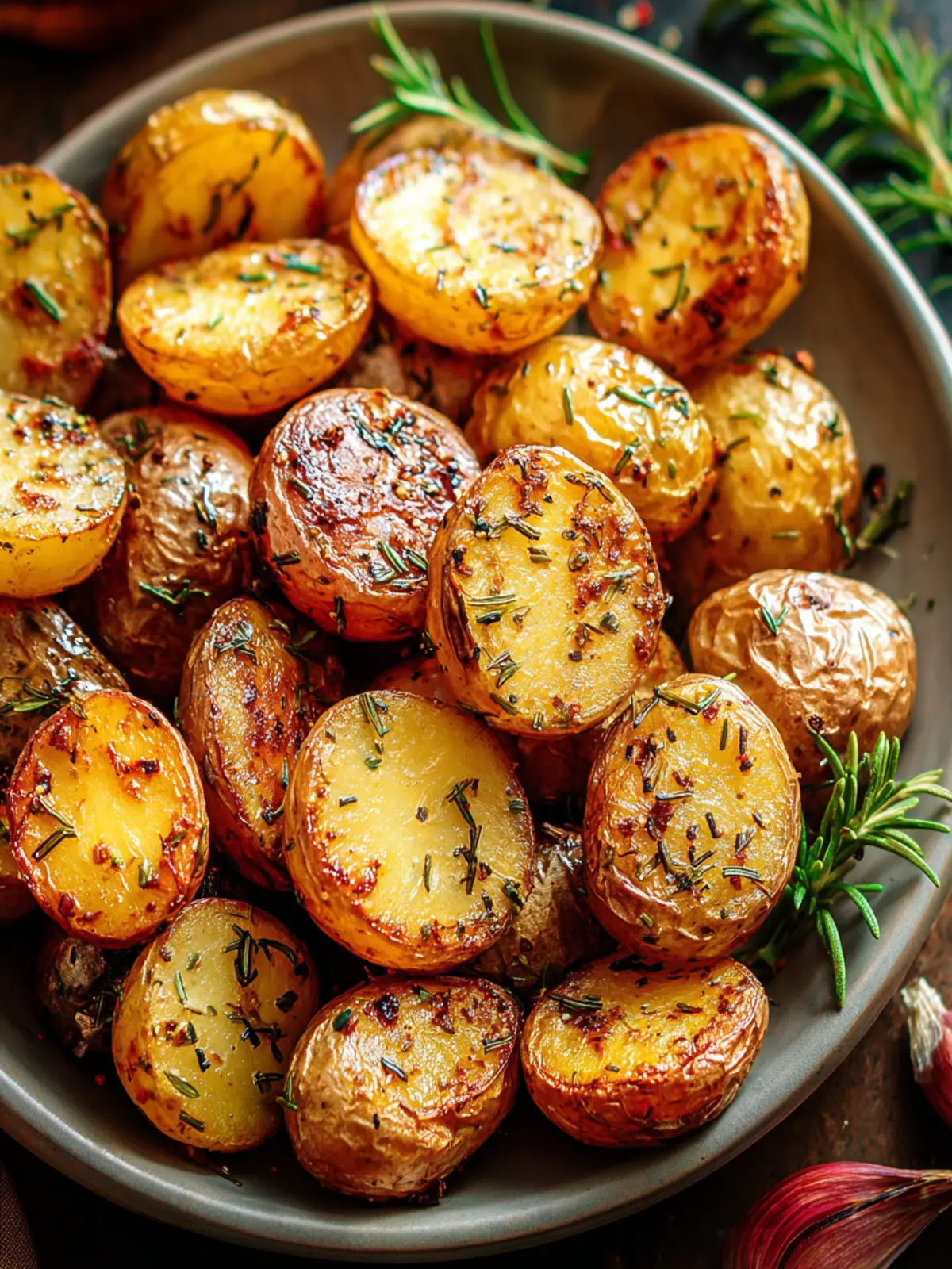 Crispy Roasted Baby Potatoes - A Flavorful Delight First Image
