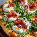 Irresistible Prosciutto and Honey Burrata Pizza Recipe First Image