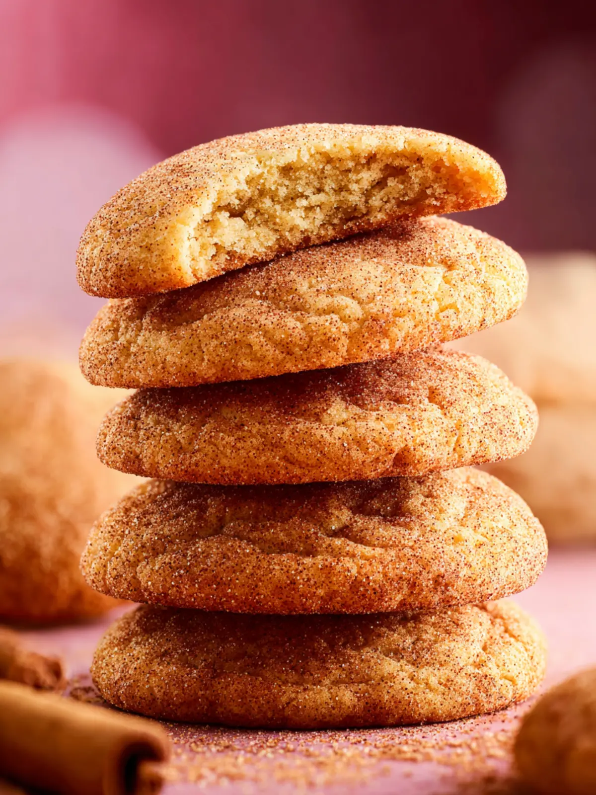 Easy Snickerdoodle Cookies First Image