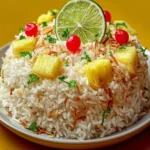 Creamy Coconut Pineapple Rice First Image