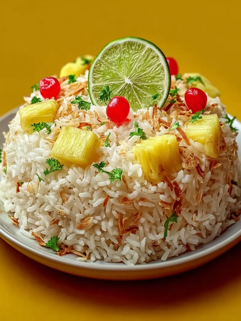 Creamy Coconut Pineapple Rice First Image