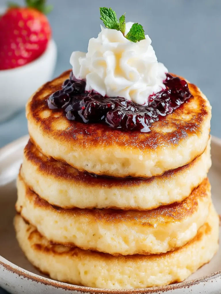 Cottage Cheese Pancakes First Image