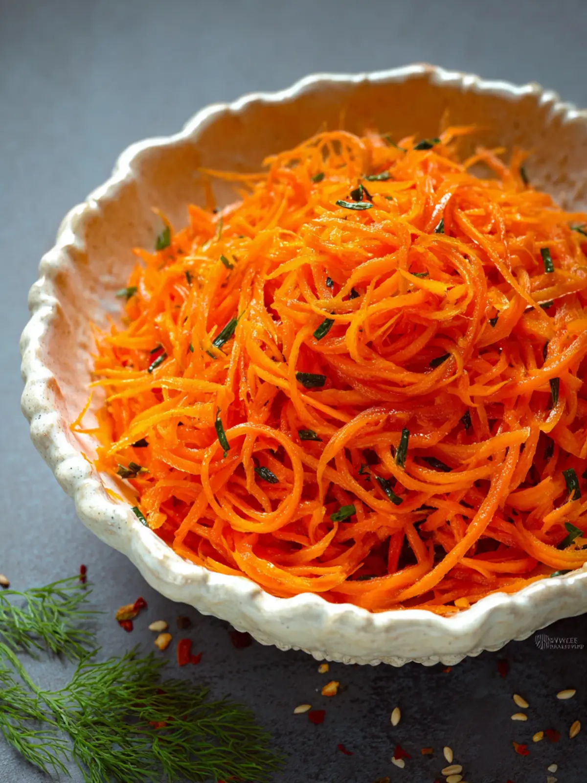 Korean Carrot Salad First Image