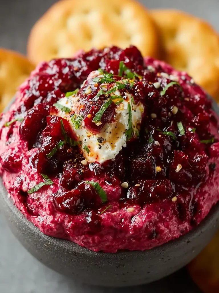 Spicy Christmas Cranberry Jalapeno Dip First Image