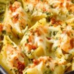 Chicken Stuffed Shells with Sun-Dried Tomato Alfredo First Image
