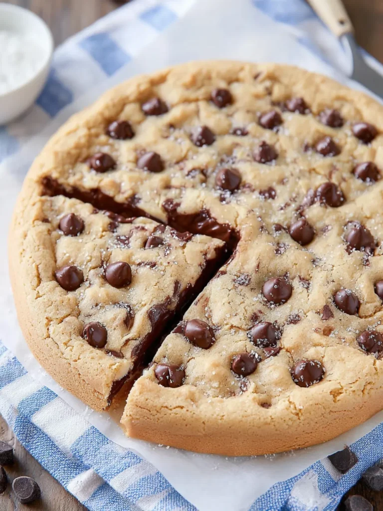 Giant Chocolate Chip Cookie {12-inch!} First Image