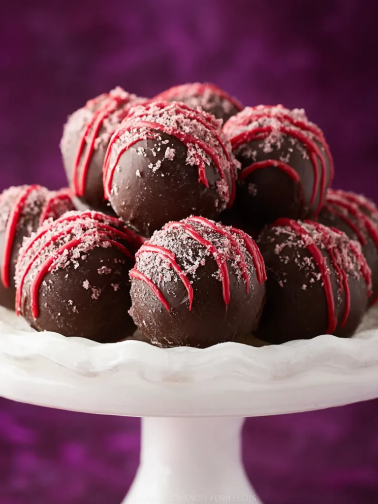 Chocolate Raspberry Truffles: Deliciously Decadent Treats First Image