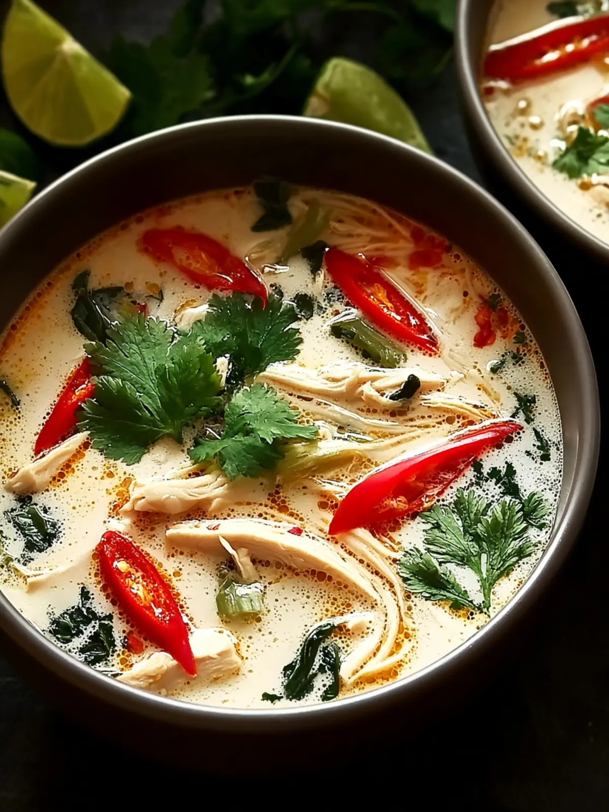 Irresistible Thai Coconut Chicken Soup Recipe to Savor First Image