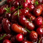 Cranberry Little Smokies with Hot Honey First Image