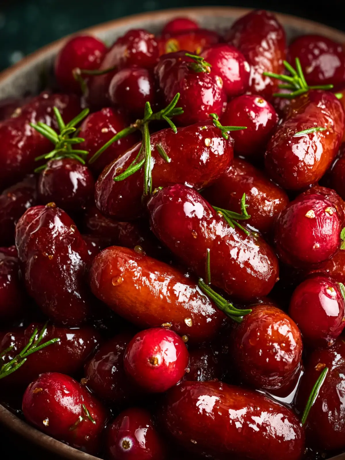 Cranberry Little Smokies with Hot Honey First Image