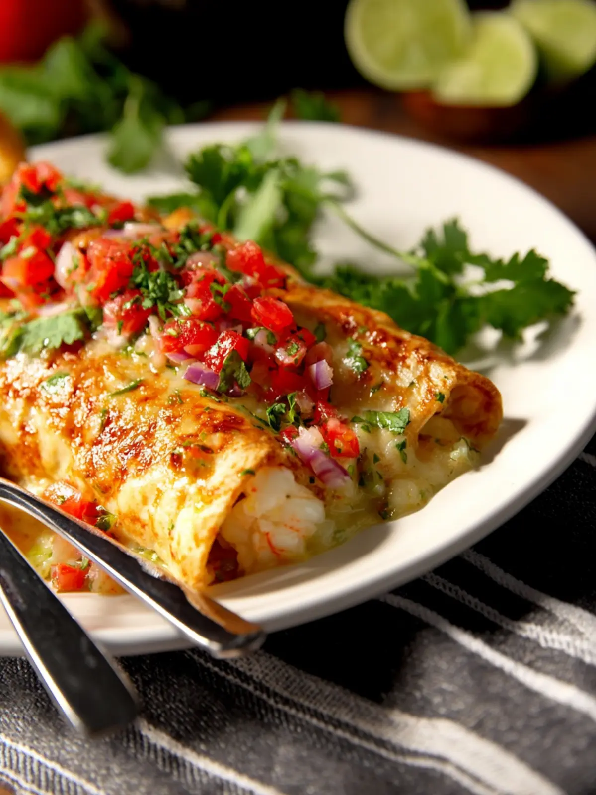 Seafood Enchiladas First Image