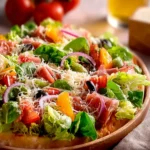 Delicious Pizza Salad Recipe First Image
