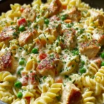 Quick Chicken Pot Pie Pasta: Easy Comfort Food Dinner First Image