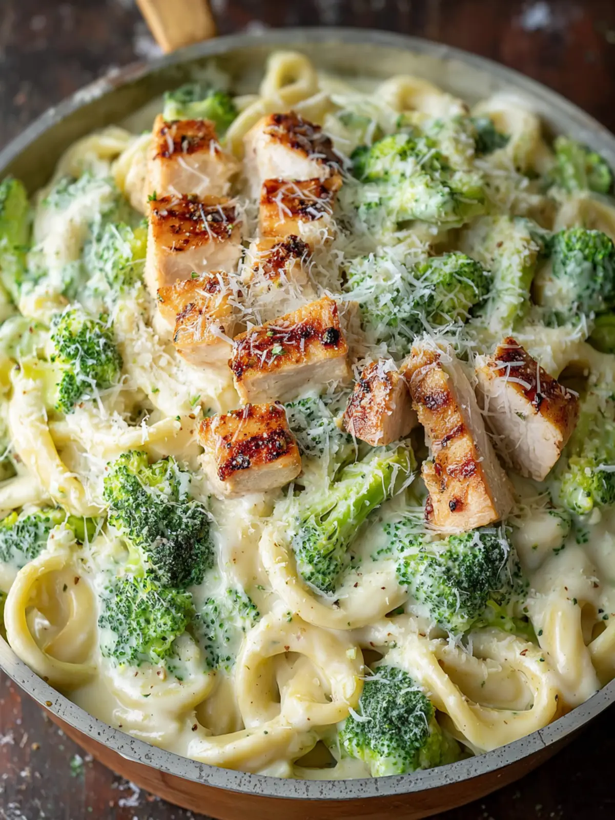 Chicken Broccoli Alfredo First Image