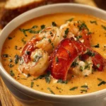 Creamy Crab and Shrimp Seafood Bisque First Image