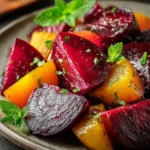Irresistible Balsamic Honey Roasted Beets Recipe First Image