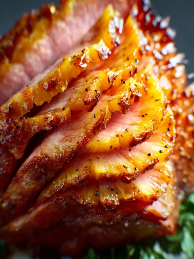 Baked Ham with Pineapple Glaze First Image