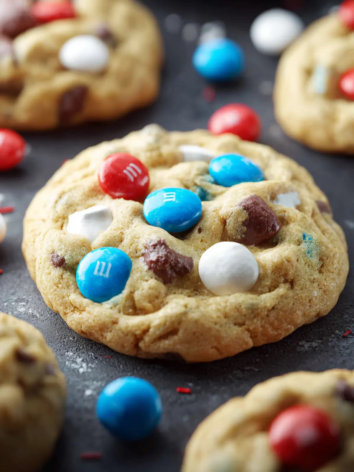 Cookies and Cream M&M Cookies First Image