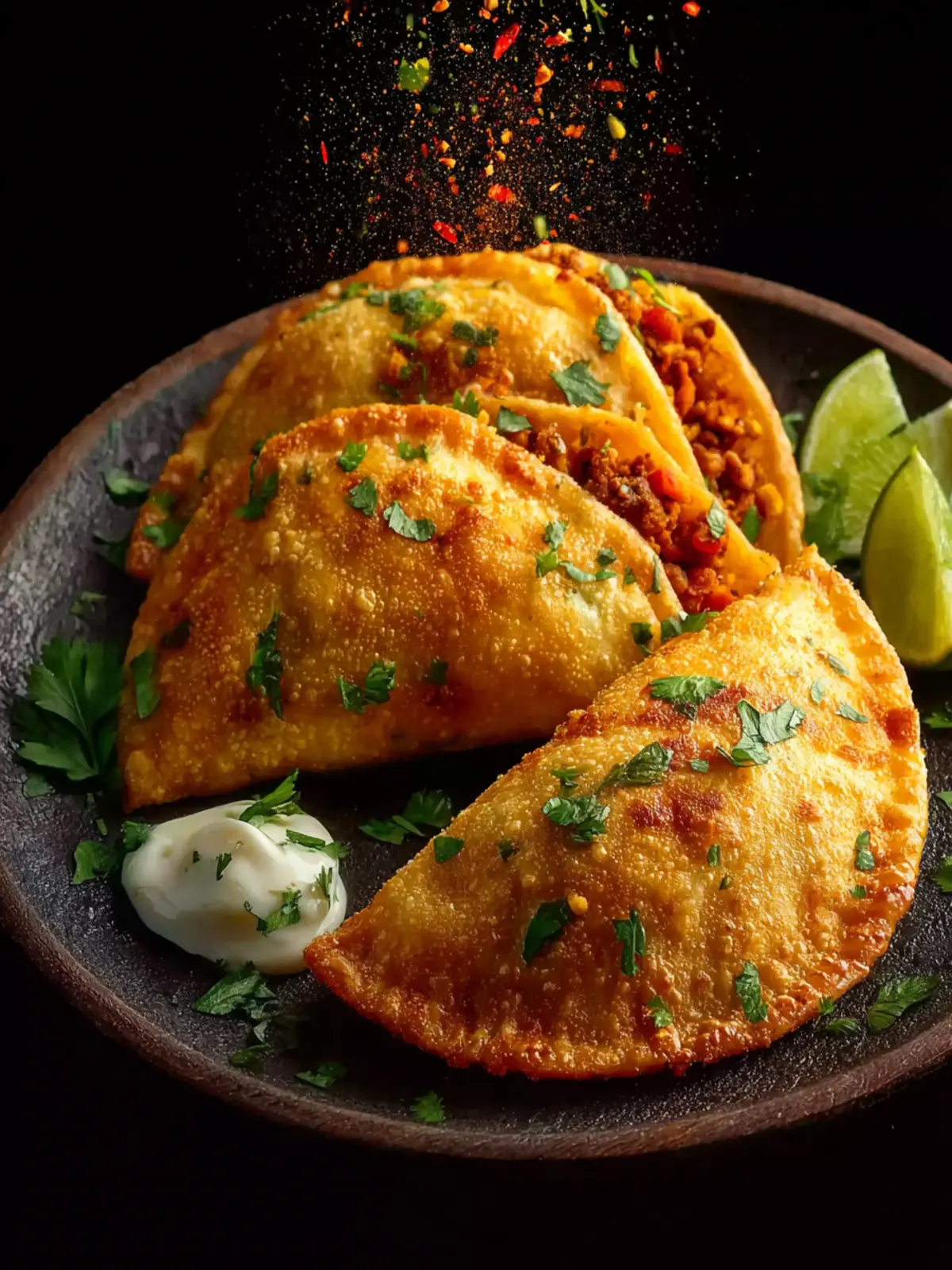Spicy Crispy Mexican Taco Pockets First Image