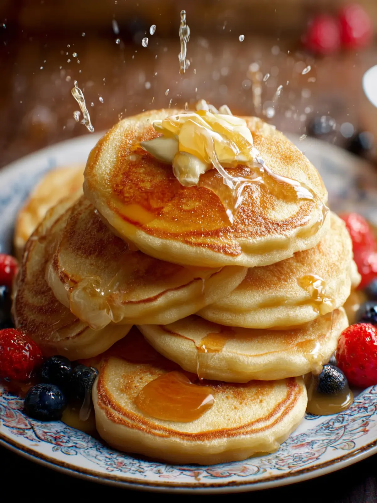 Thick Fluffy Pancake Recipe First Image