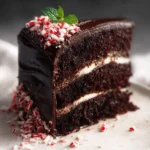 Fudgy Peppermint Chocolate Cake First Image
