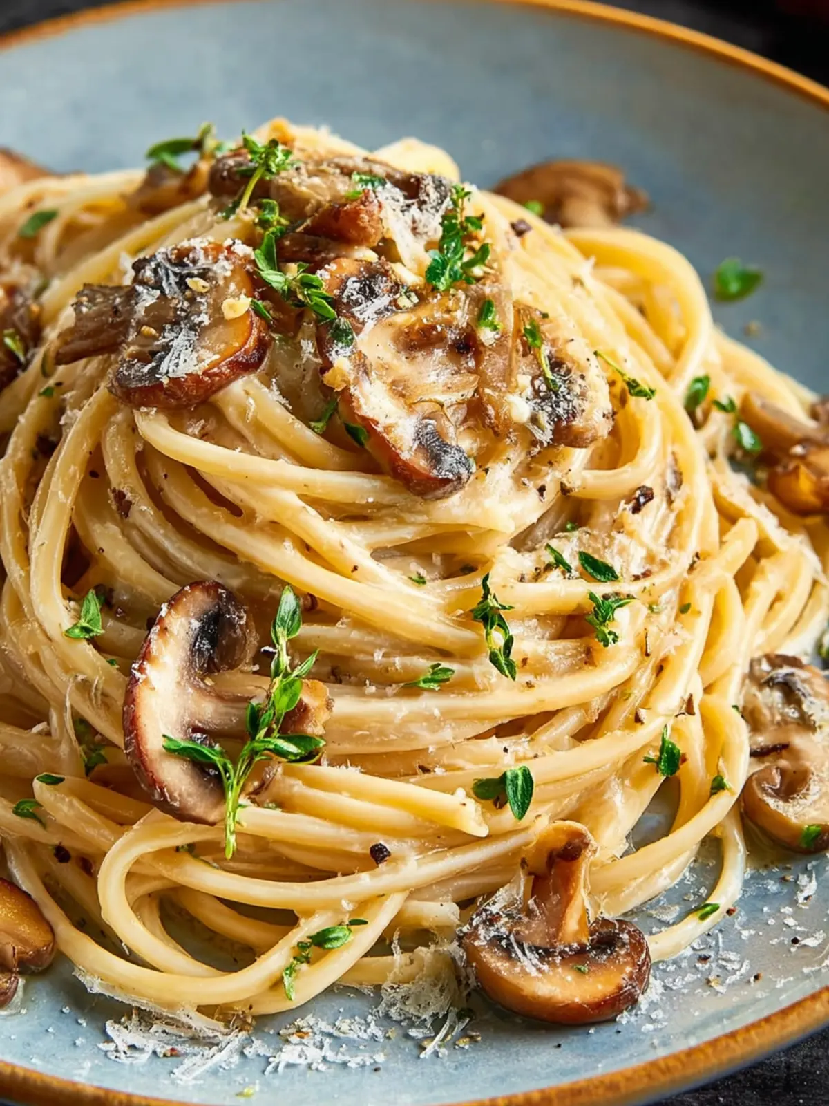 Creamy Garlic Miso Pasta with Mushrooms – A Dreamy Delight First Image