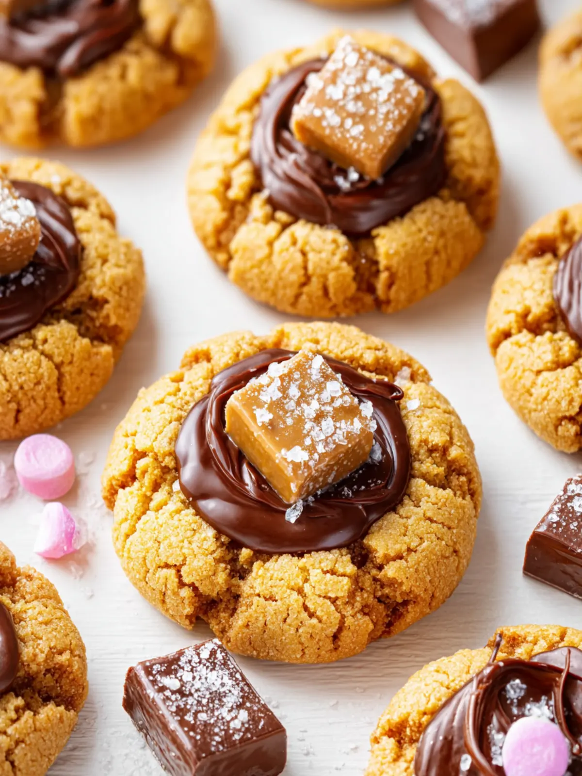 Healthy Peanut Butter Blossoms First Image