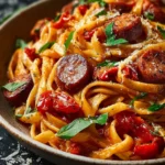 Cajun Sausage Pasta First Image