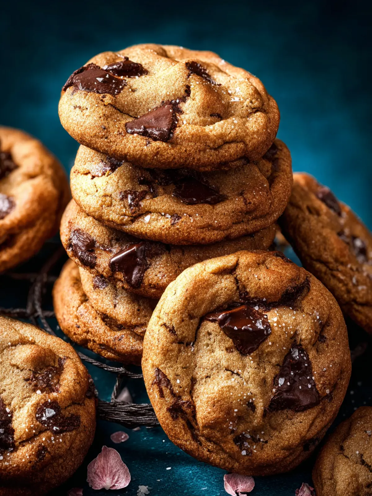 Chewy Chocolate Chip Cookies. First Image