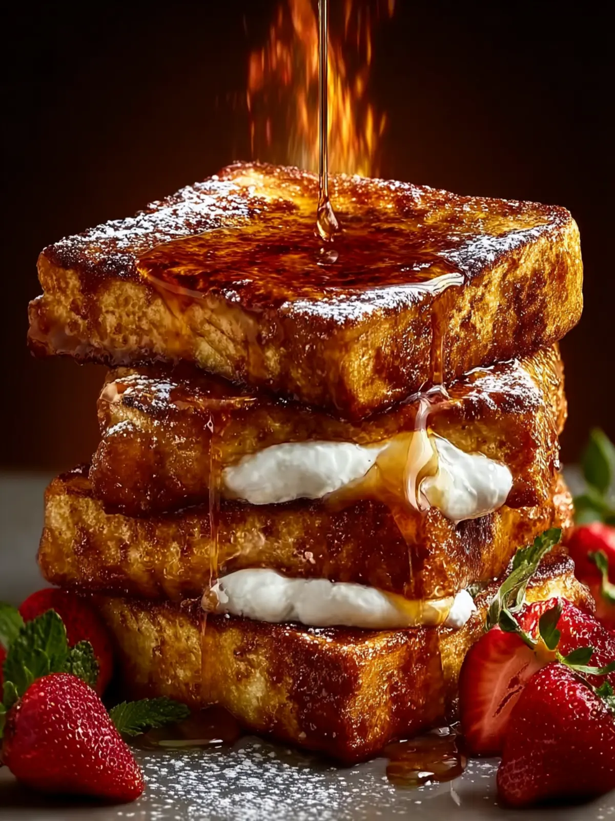 Creamy Burnt Sugar French Toast First Image