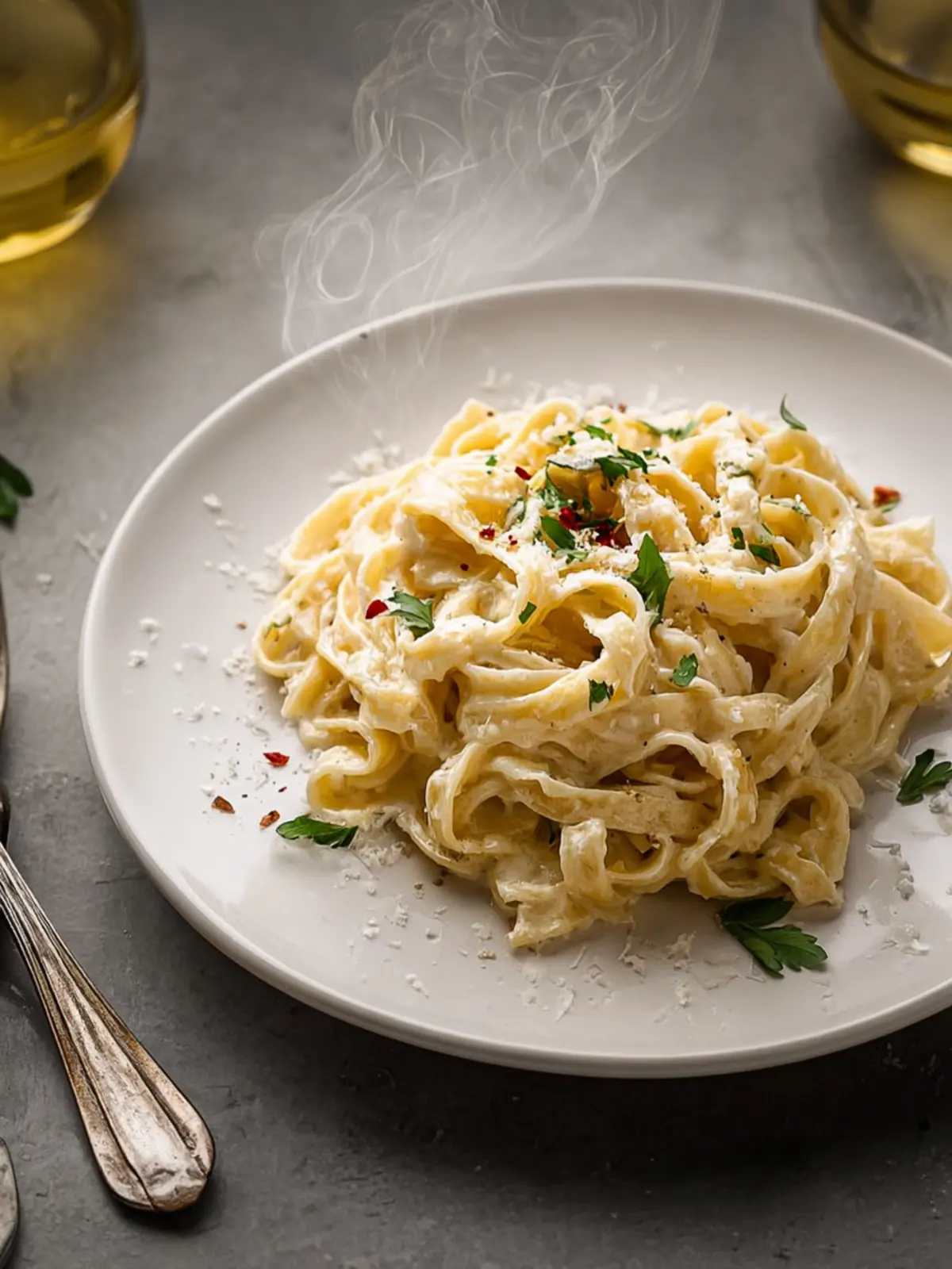 Fettuccine Alfredo for Two First Image