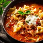 Gluten Free Lasagna Soup First Image