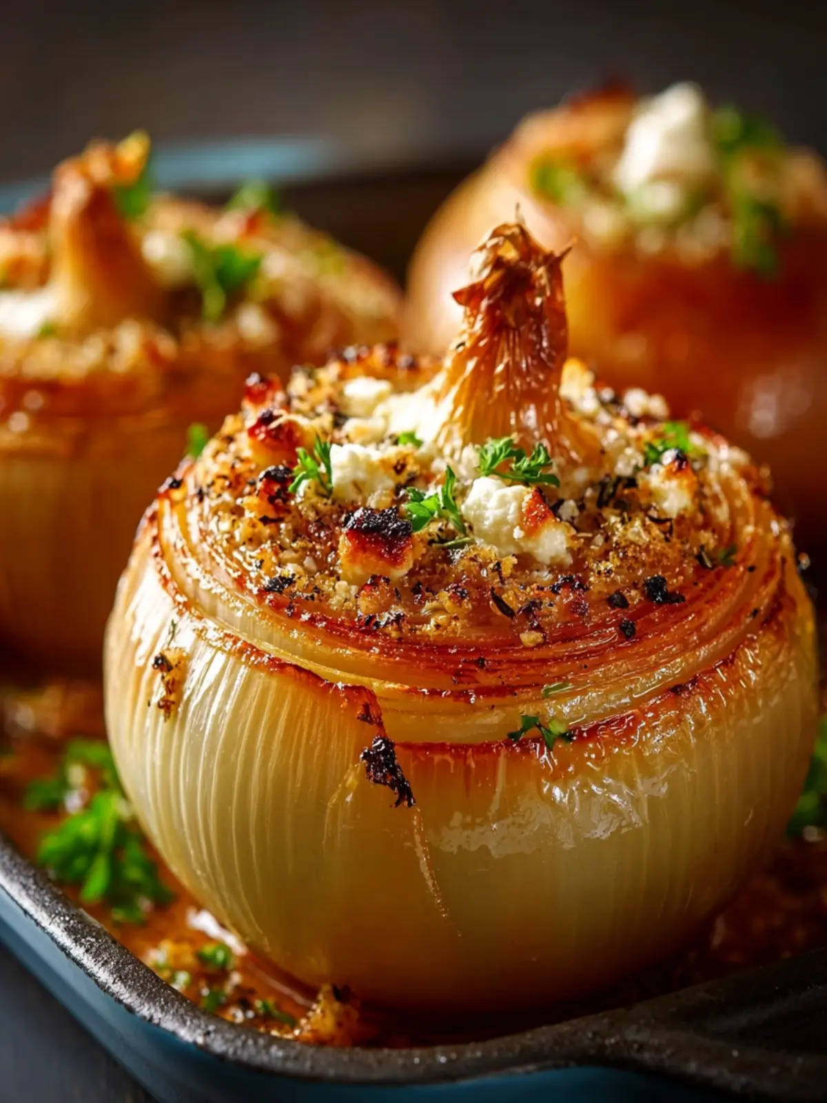 Greek Stuffed Onions First Image