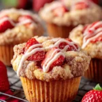 Irresistible Strawberry Coffee Cake Muffins Recipe First Image