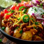 Loaded Potato Taco Bowl Recipe First Image