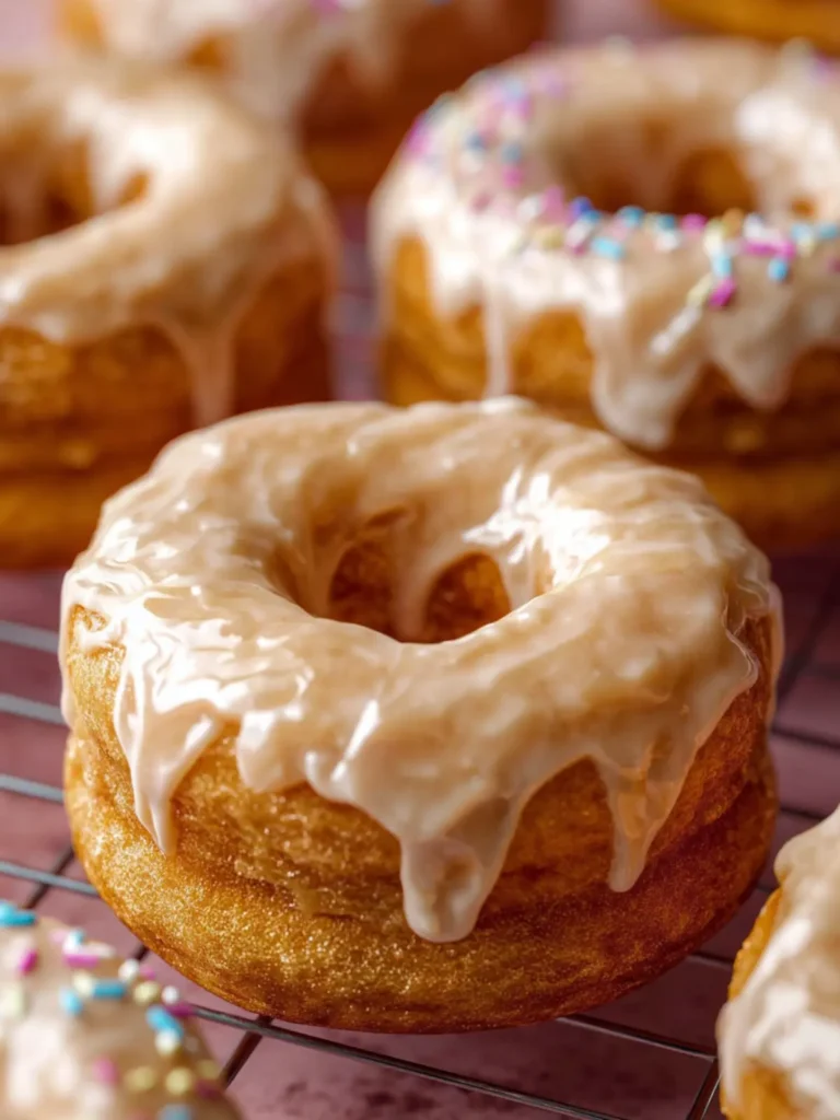 Maple Glazed Donuts First Image