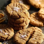 Salted Peanut Butter Cookies. First Image