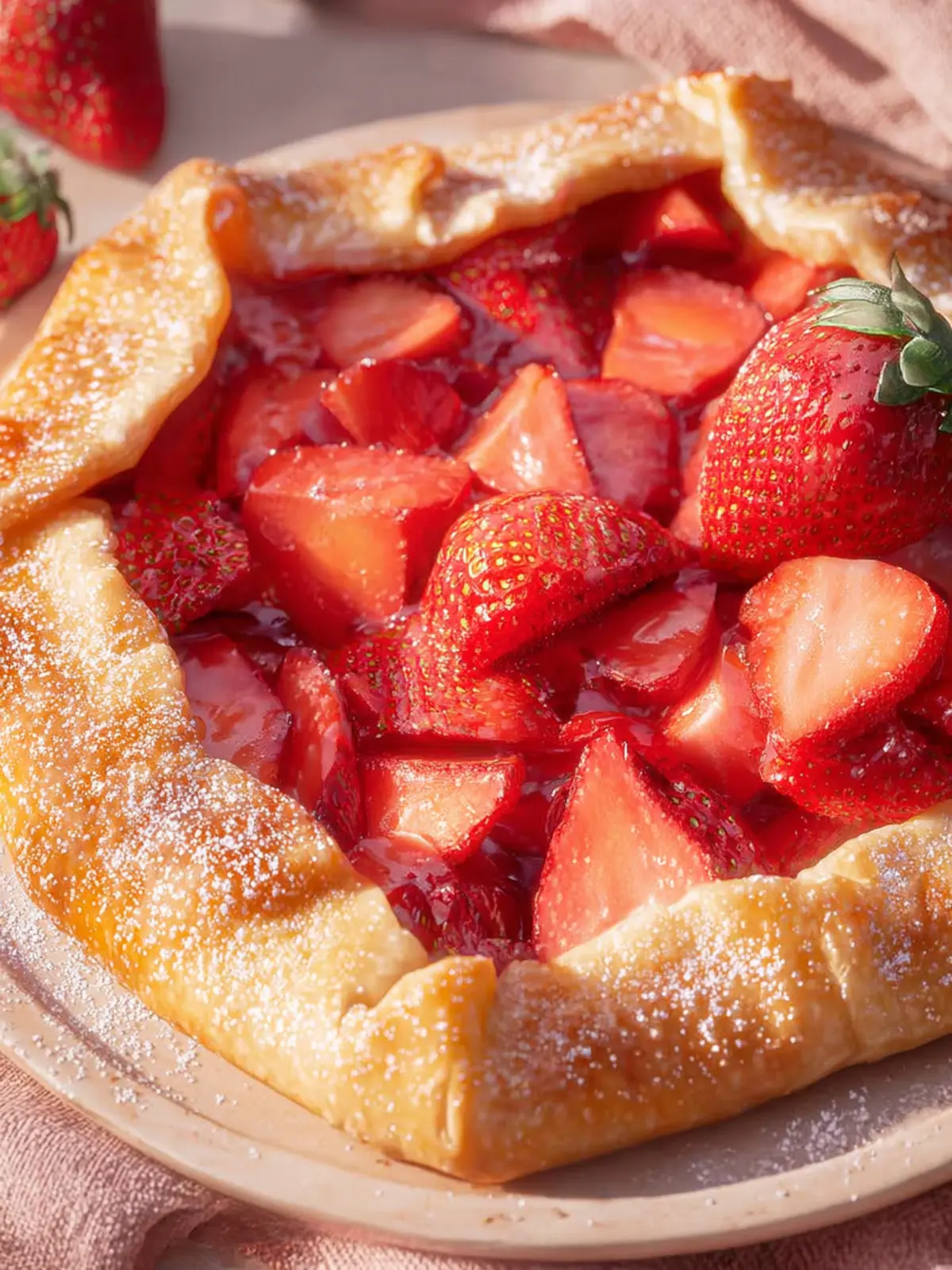 Strawberry Galette First Image