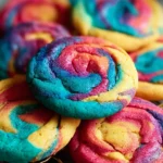 Tie Dye Cookies Recipe First Image