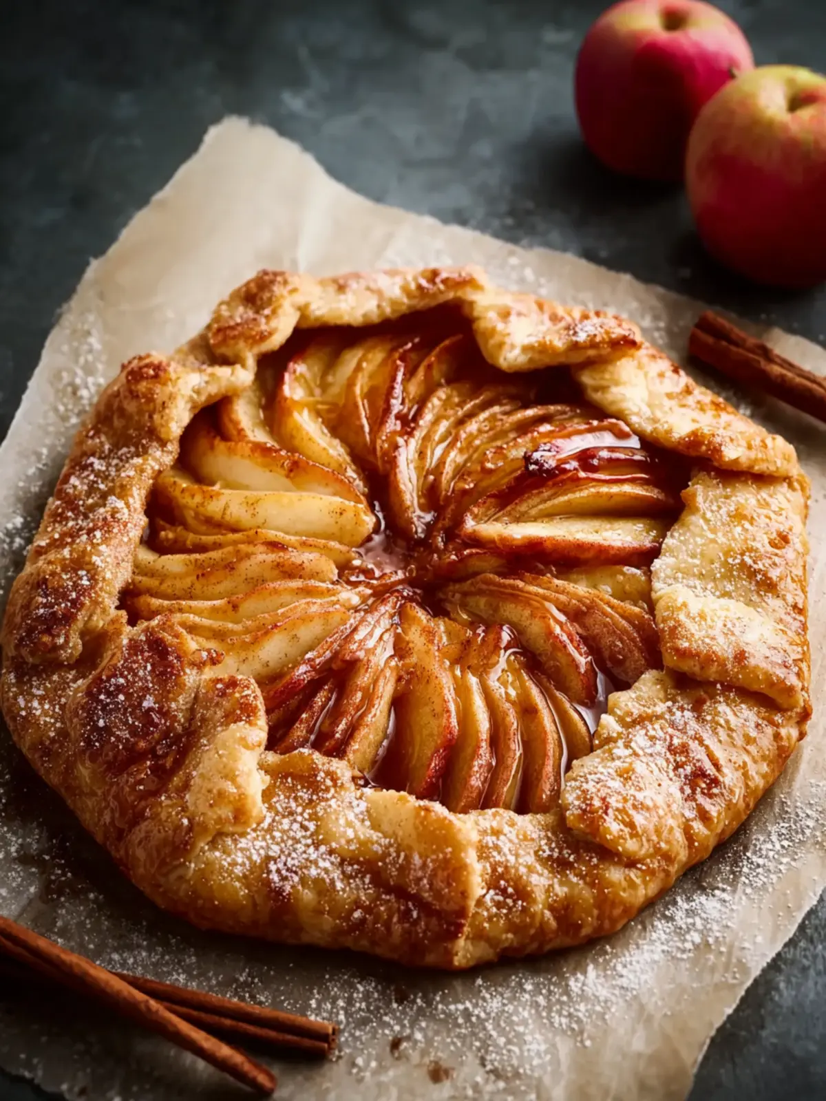 Cinnamon Honeycrisp Apple Galette First Image