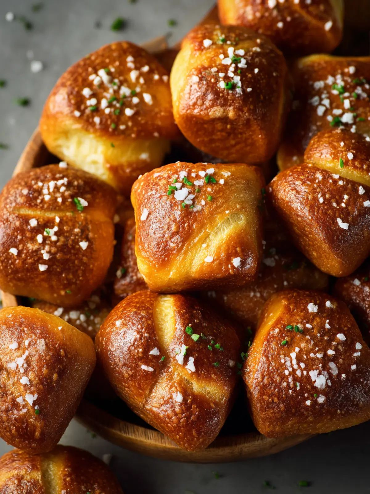 homemade pretzel bites First Image