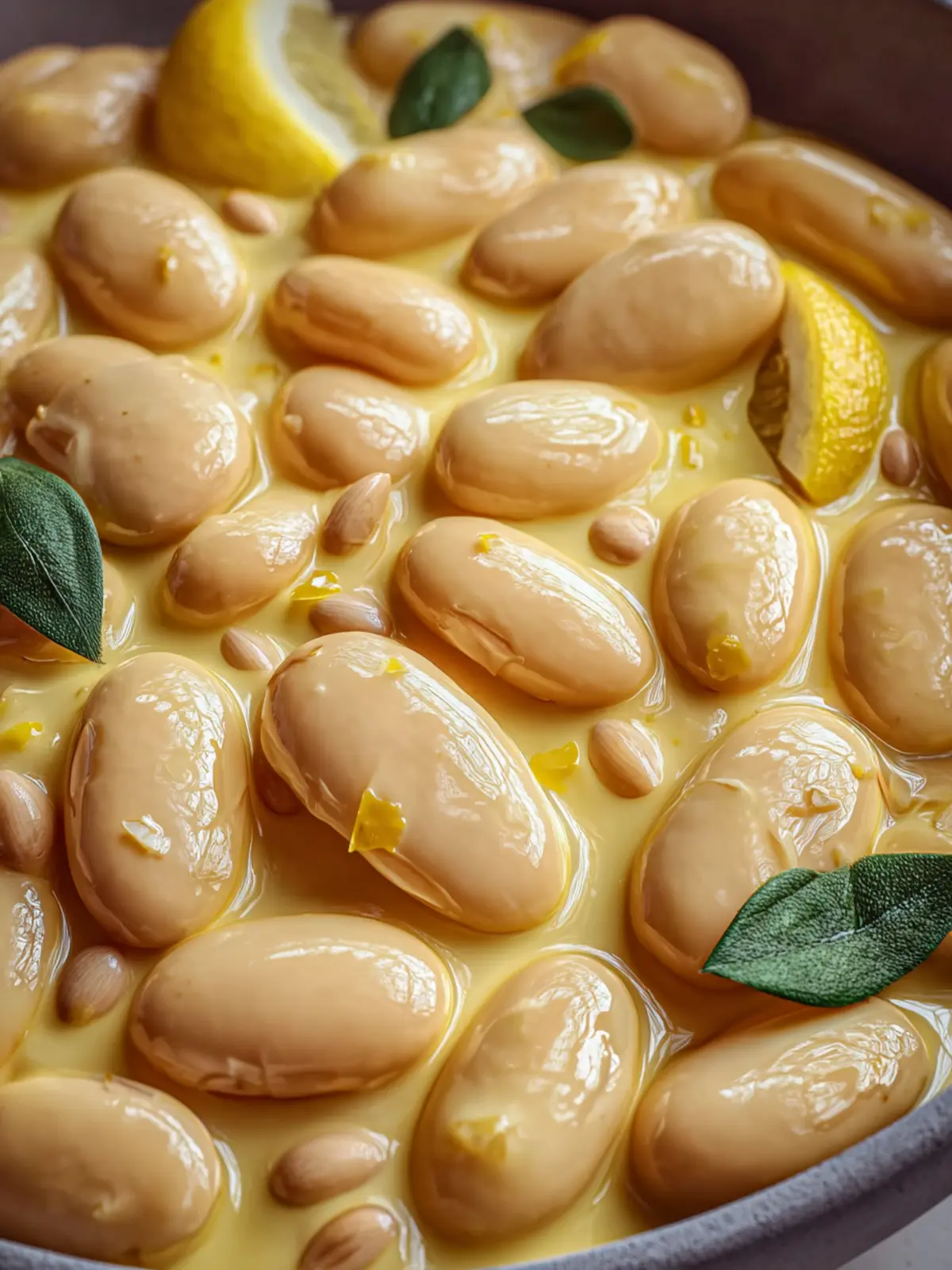 Creamy Lemon Butter Beans First Image