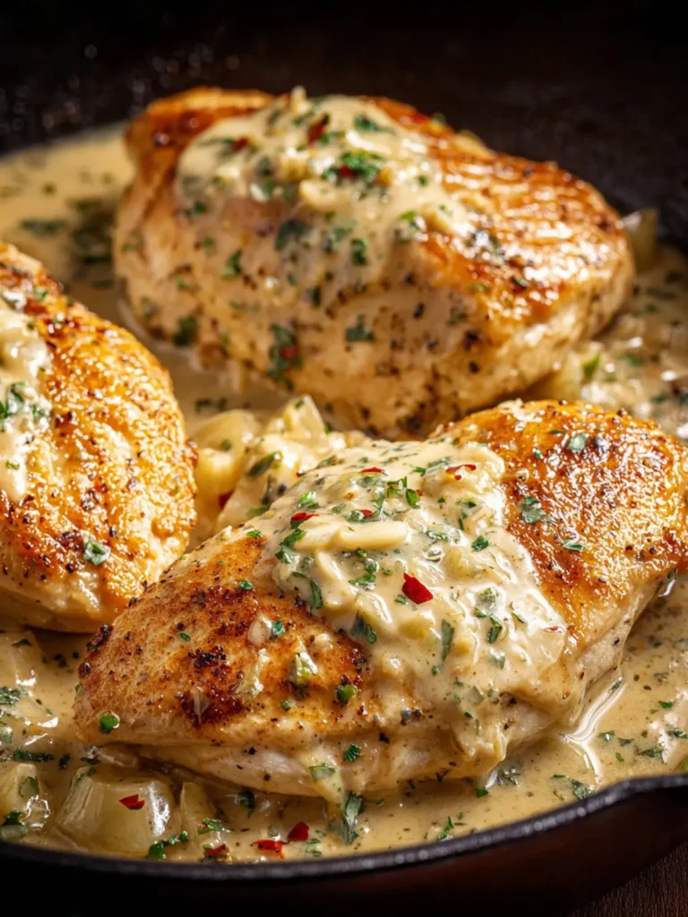 Irresistible Creamy Garlic Chicken Recipe You’ll Love First Image