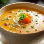 Creamy Potato Carrot Soup First Image