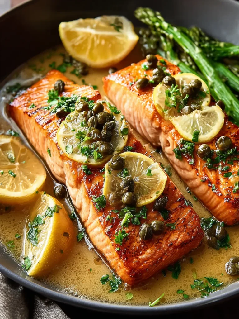 25-Minute Salmon Piccata: Quick & Flavorful Delight First Image